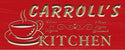 ADVPRO Name Personalized Kitchen Open 24 hrs Decor Wood Engraved Wooden Sign wpc0106-tm - Red