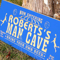 ADVPRO Name Personalized Basketball Man Cave Beer Bar Wood Engraved Wooden Sign wpc0109-tm - Details 6