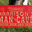 ADVPRO Name Personalized Football Man Cave Beer Bar Wood Engraved Wooden Sign wpc0110-tm - Details 4