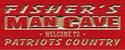 ADVPRO Name Personalized Man Cave Patriots Country Bar Wood Engraved Wooden Sign wpc0112-tm - Red