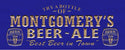 ADVPRO Name Personalized Beer Ale Bar Pub Club Wood Engraved Wooden Sign wpc0135-tm - Blue