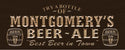 ADVPRO Name Personalized Beer Ale Bar Pub Club Wood Engraved Wooden Sign wpc0135-tm - Brown
