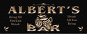 ADVPRO Name Personalized BAR Bring All You Can Drink Wood Engraved Wooden Sign wpc0170-tm - Black