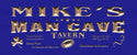 ADVPRO Name Personalized Man CAVE Sports Tavern Bar Pub Wood Engraved Wooden Sign wpc0184-tm - Blue