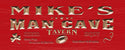 ADVPRO Name Personalized Man CAVE Sports Tavern Bar Pub Wood Engraved Wooden Sign wpc0184-tm - Red
