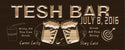 ADVPRO Name Personalized BAR with EST. Date Wood Engraved Wooden Sign wpc0213-tm - Brown
