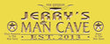 ADVPRO Name Personalized Man CAVE with EST. Year Wood Engraved Wooden Sign wpc0214-tm - Yellow
