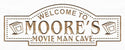 ADVPRO Name Personalized Movie Man CAVE Home Cinema Wood Engraved Wooden Sign wpc0216-tm - White