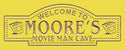 ADVPRO Name Personalized Movie Man CAVE Home Cinema Wood Engraved Wooden Sign wpc0216-tm - Yellow
