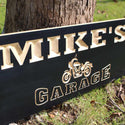 ADVPRO Name Personalized Motorcycle Garage Man Cave Wood Engraved Wooden Sign wpc0217-tm - Details 5