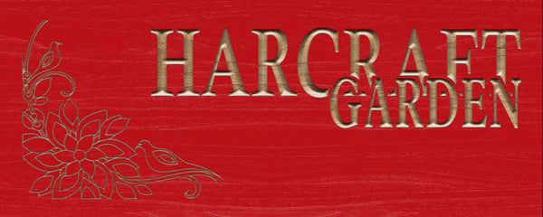 ADVPRO Name Personalized Garden with Birds Tree Wood Engraved Wooden Sign wpc0225-tm - Red