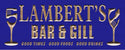 ADVPRO Name Personalized BAR & Grill Fork Knife Restaurant Wood Engraved Wooden Sign wpc0231-tm - Blue