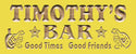 ADVPRO Name Personalized BAR Stars Good Times Good Friends Wood Engraved Wooden Sign wpc0236-tm - Yellow