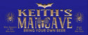 ADVPRO Name Personalized Man CAVE Hero Bring Your OWN 'Bear' Bat Spider Wood Engraved Wooden Sign wpc0239-tm - Blue