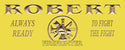 ADVPRO Name Personalized Firefighter Fire Department Always Ready to Fight The Fight Man Cave Wood Engraved Wooden Sign wpc0267-tm - Yellow
