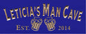 ADVPRO Name Personalized Man CAVE Bar Pub Cheers Housewarming Birthday Gifts Wood Engraved Wooden Sign wpc0347-tm - Blue