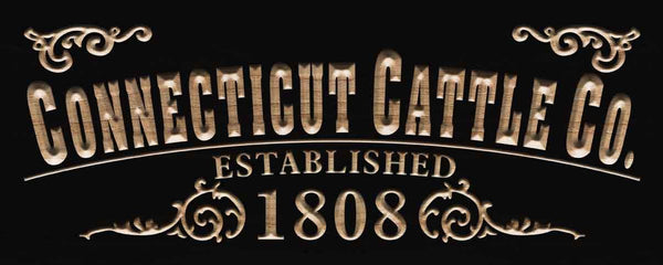 ADVPRO Name Personalized Company Established Year Gifts Wood Engraved Wooden Sign wpc0348-tm - Black