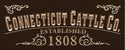 ADVPRO Name Personalized Company Established Year Gifts Wood Engraved Wooden Sign wpc0348-tm - Brown