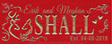 ADVPRO Personalized Last Name Rustic Home Decor Wood Engraving Custom Wedding Gift Couples Established Wooden Signs wpc0373-tm - Red