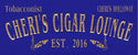 ADVPRO Tobacconist Name Personalized Cigar Lounge Shop Wood Engraved Wooden Sign wpc0416-tm - Blue