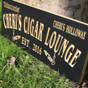 ADVPRO Tobacconist Name Personalized Cigar Lounge Shop Wood Engraved Wooden Sign wpc0416-tm - Details 6