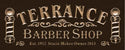ADVPRO Barber Shop Name Personalized with Est. Year Hair Cut Wood Engraved Wooden Sign wpc0425-tm - Brown