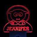 ADVPRO Sheep Personalized Night Light Baby Kids Name Day/Night Sensor LED Sign ws1013-tm - Red