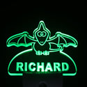 ADVPRO Pterodactyl Dinosaur Personalized Night Light Baby Kids Name Day Sensor LED Sign ws1017-tm - Green