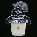 ADVPRO Squirrel Personalized Night Light Baby Kids Name Day/ Night Sensor LED Sign ws1021-tm - White