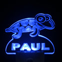 ADVPRO Turtle Personalized Night Light Baby Kids Name Day/Night Sensor LED Sign ws1029-tm - Blue