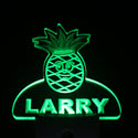 ADVPRO Pineapple Personalized Night Light Baby Kids Name Day/Night Sensor LED Sign ws1051-tm - Green