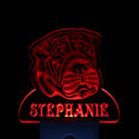 ADVPRO Shar Pei Dog Personalized Night Light Name Day/Night Sensor LED Sign ws1089-tm - Red