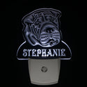 ADVPRO Shar Pei Dog Personalized Night Light Name Day/Night Sensor LED Sign ws1089-tm - White