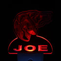 ADVPRO Weimaraner Dog Personalized Night Light Name Day/Night Sensor LED Sign ws1093-tm - Red