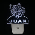 ADVPRO Cat Kitty Shop Personalized Night Light Name Day/Night Sensor LED Sign ws1098-tm - White