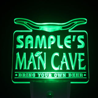 ADVPRO Name Personalized Custom Man Cave Beer Bar Day/Night Sensor LED Sign wspb-tm - Green