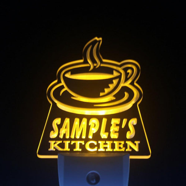 ADVPRO Name Personalized Custom Mom Kitchen Bar Day/Night Sensor LED Sign wspc-tm - Yellow