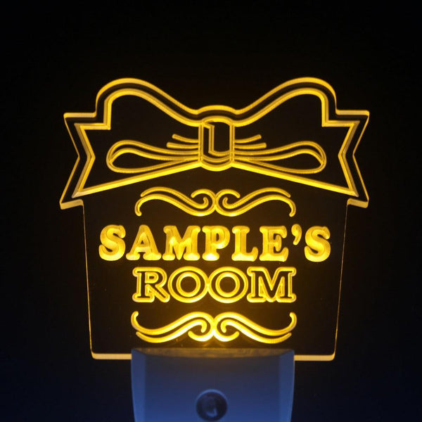 ADVPRO Name Personalized Custom Girl Princess Room Bar Day/Night Sensor LED Sign wspe-tm - Yellow