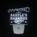 ADVPRO Name Personalized Custom Karaoke Lounge Bar Beer Day/Night Sensor LED Sign wspk-tm - White