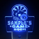 ADVPRO Name Personalized Custom Game Room Man Cave Bar Beer Day/Night Sensor LED Sign wspl-tm - Blue
