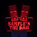 ADVPRO Name Personalized Custom Tiki Bar Beer Day/Night Sensor LED Sign wspm-tm - Red