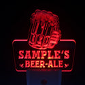 ADVPRO Name Personalized Custom Best Beer Ale Home Bar Pub Day/ Night Sensor LED Sign wspn-tm - Red