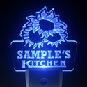 ADVPRO Name Personalized Custom Kitchen Welcome Chef Day/ Night Sensor LED Sign wsps-tm - Blue
