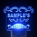 ADVPRO Name Personalized Custom Tavern Man Cave Bar Beer Day/ Night Sensor LED Sign wspx-tm - Blue