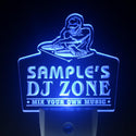 ADVPRO Name Personalized Custom DJ Zone Music Turntable Disco Bar Beer Day/ Night Sensor LED Sign wsqh-tm - Blue