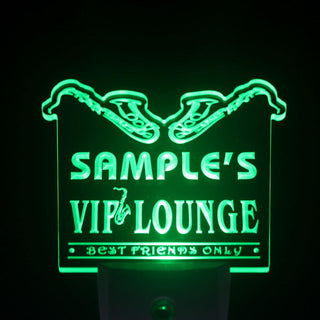 ADVPRO Name Personalized Custom VIP Lounge Best Friends Only Bar Beer Day/ Night Sensor LED Sign wsqi-tm - Green