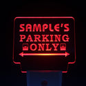 ADVPRO Name Personalized Custom Car Parking Only Bar Beer Day/ Night Sensor LED Sign wsqo-tm - Red