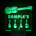 ADVPRO Name Personalized Custom Guitar Hero Weapon Band Music Room Bar Day/ Night Sensor LED Sign wsqp-tm - Green