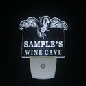 ADVPRO Name Personalized Custom Fly Fishing Hole Den Bar Beer Gift Day/ Night Sensor LED Sign wsqw-tm - White