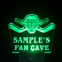 ADVPRO Name Personalized Custom Hockey Fan Cave Bar Beer Day/ Night Sensor LED Sign wstg-tm - Green